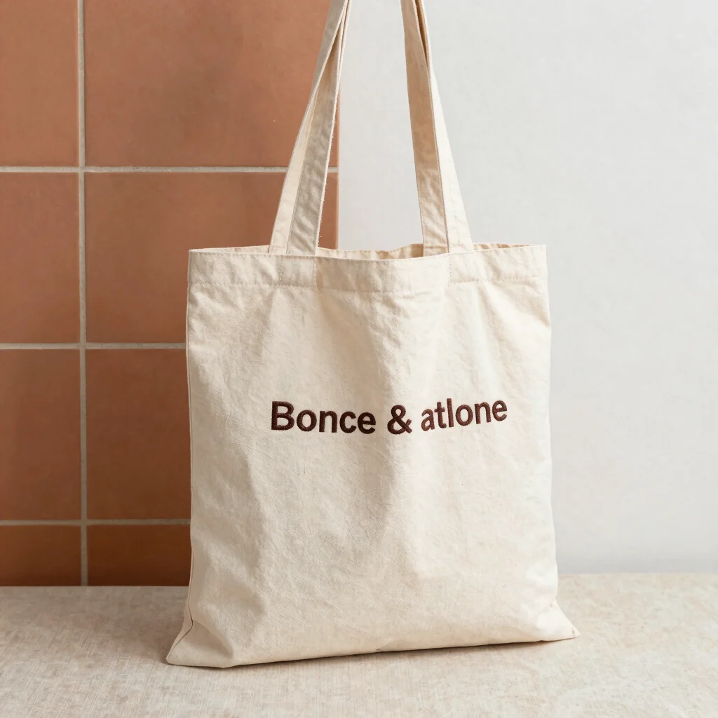 Custom Embroidered Canvas Tote