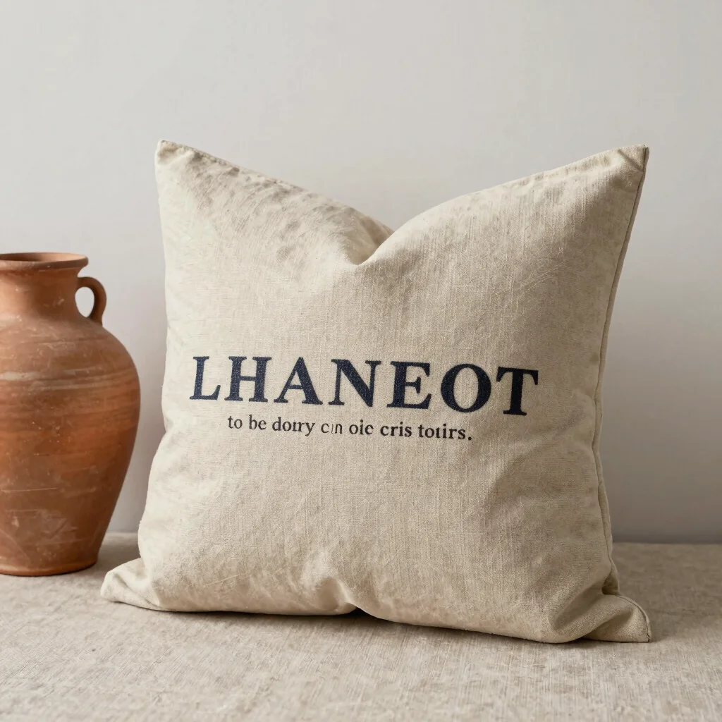 Personalized Canvas Throw Pillow